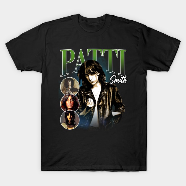 Patti Smith's Evolution Frames of Transformation T-Shirt by Hayes Anita Blanchard